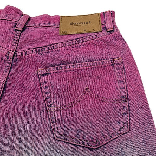 doublet 25SSANIME HAND PAINTING DENIM PANTSアニメプリントデニムパンツ25SS06PT296 古着・中古-5枚目のアイテム画像