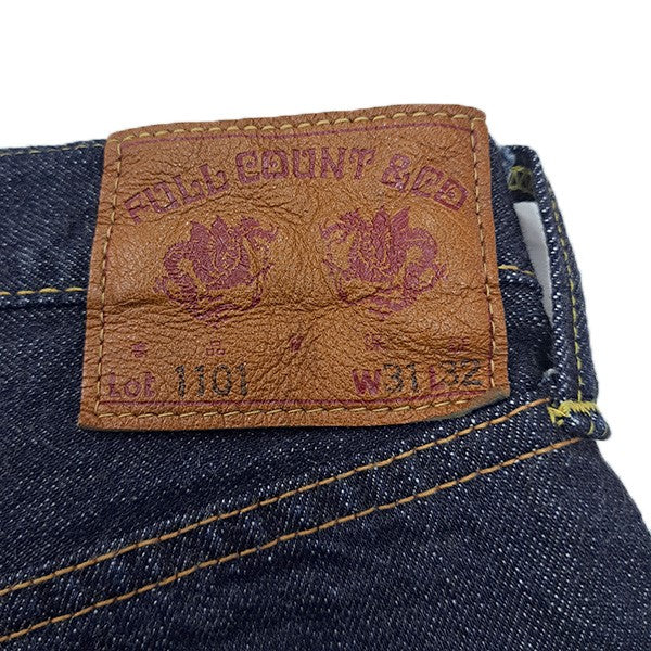 FULLCOUNT Straight Denim 13．7ozストレートデニムパンツ1101 古着・中古-4枚目のアイテム画像