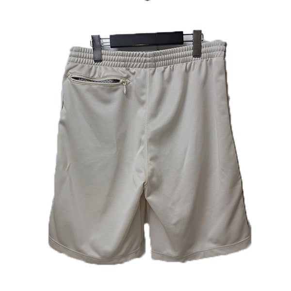 トラックショートパンツ　ジャージハーフパンツQV1607