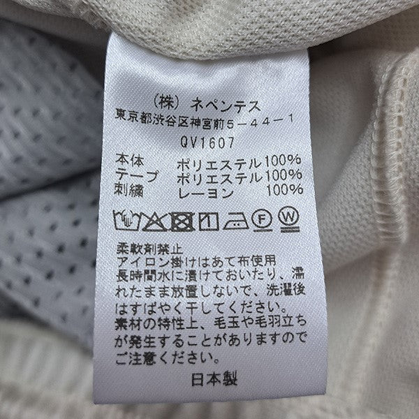 トラックショートパンツ　ジャージハーフパンツQV1607