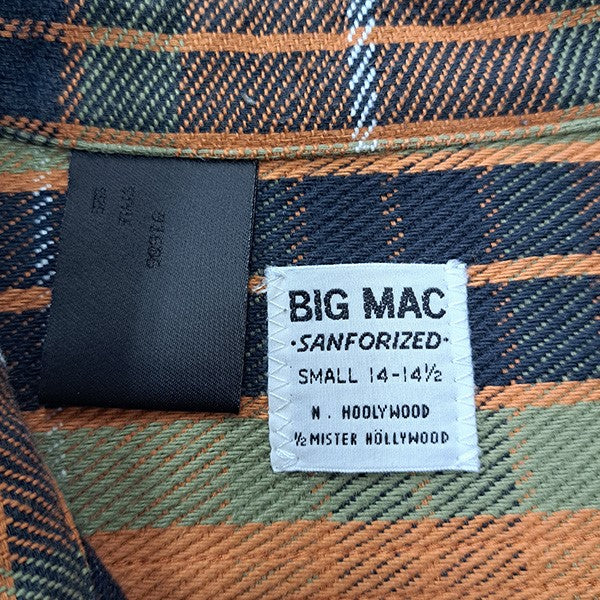 N．HOOLYWOOD×BIG MAC 25AWCOMPILE BIG MAC SHIRTチェックネルシャツ2252-SH61-026 古着・中古-5枚目のアイテム画像