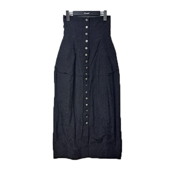 ROSE JACQUARD MAXI SKIRTローズジャガードマキシスカートFTC252-0503