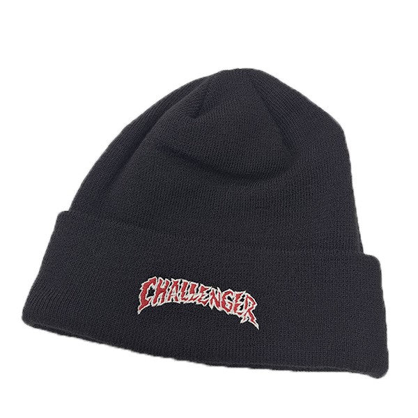 CHALLENGER CRASH LOGO KNIT CAPクラッシュロゴニットキャップ 古着・中古-1枚目のアイテム画像