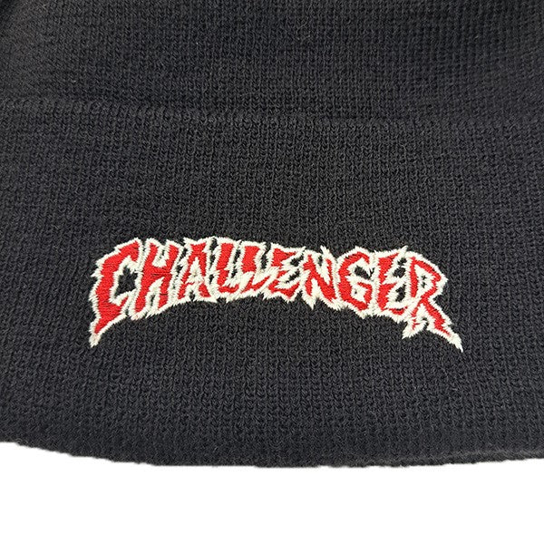 CHALLENGER CRASH LOGO KNIT CAPクラッシュロゴニットキャップ 古着・中古-3枚目のアイテム画像