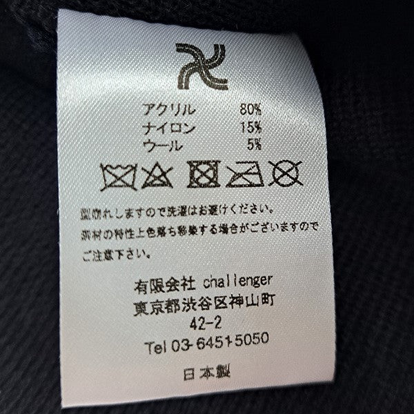 CHALLENGER CRASH LOGO KNIT CAPクラッシュロゴニットキャップ 古着・中古-4枚目のアイテム画像
