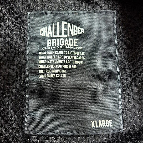 CHALLENGER TRACK ZIP JACKETトラックジップジャケット ナイロンジャケットCLG-JK 025-017 古着・中古-5枚目のアイテム画像