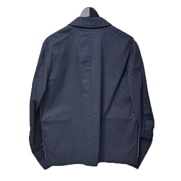 COMME des GARCONS HOMME PLUS 96SSリフレクター期ビニールパッチコットンZIPUPジャケットPJ-100640 古着・中古-2枚目のアイテム画像