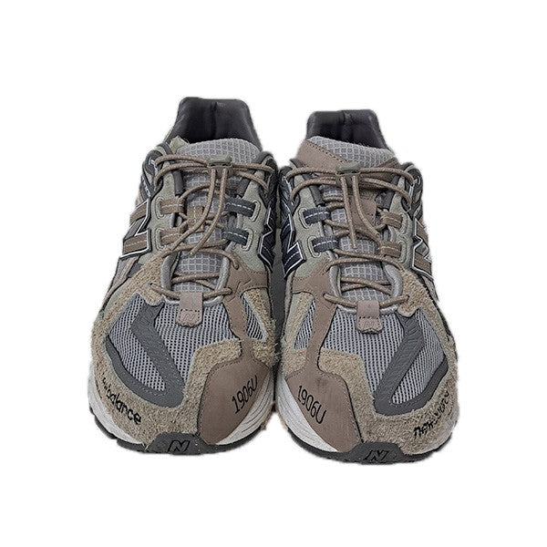 NEW BALANCE×N．HOOLYWOOD×INVINCIBLE GRAY TITAN ハイスペックスニーカーM1906NIH 古着・中古-2枚目のアイテム画像