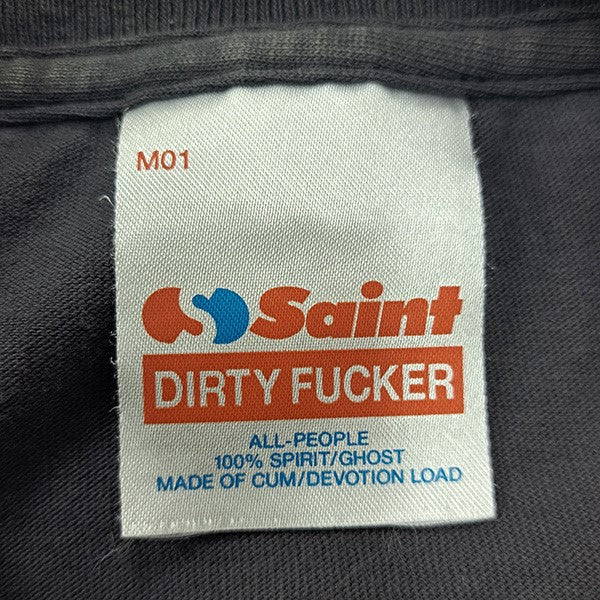 SAINT MICHAEL 26AWLS T-SHIRT SAINT プリントカットソーSM-MK1-0000-019 古着・中古-5枚目のアイテム画像