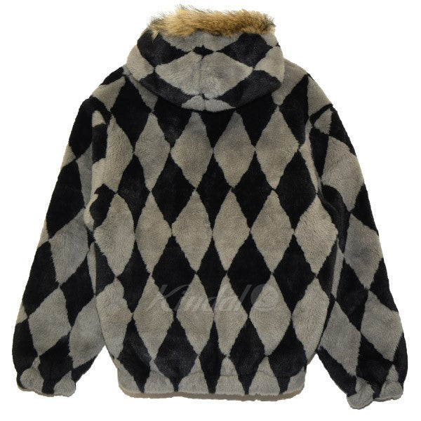 Supreme(シュプリーム) 2018AW Diamond Faux Fur Jacket ダイヤモンド