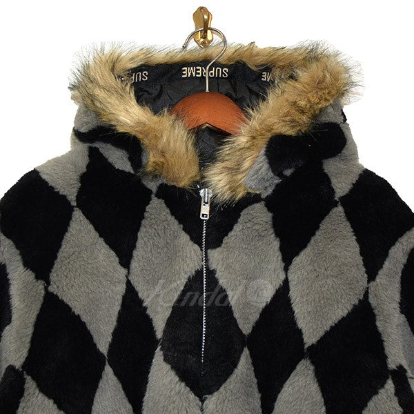 Supreme(シュプリーム) 2018AW Diamond Faux Fur Jacket ダイヤモンド Supreme(シュプリーム) 2018AW Diamond Faux Fur Jacket ダイヤモンド