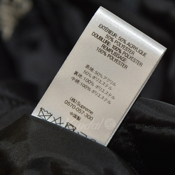 Supreme(シュプリーム) 2018AW Diamond Faux Fur Jacket ダイヤモンド