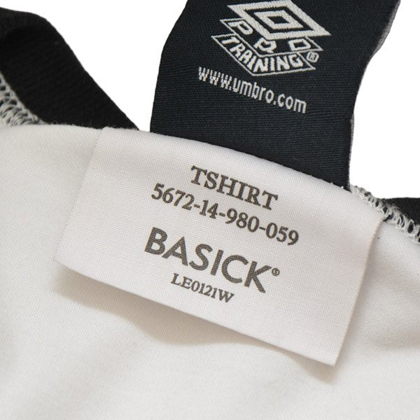 basicks×UMBRO(ベイシックス×アンブロ) UNIFORM T-SHIRT　ユニフォームTシャツ