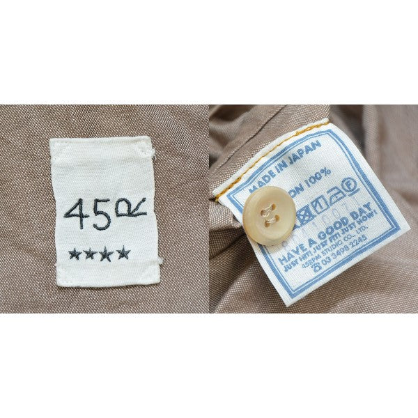 45R(フォーティファイブアール) スーピマオックスのジャケット 