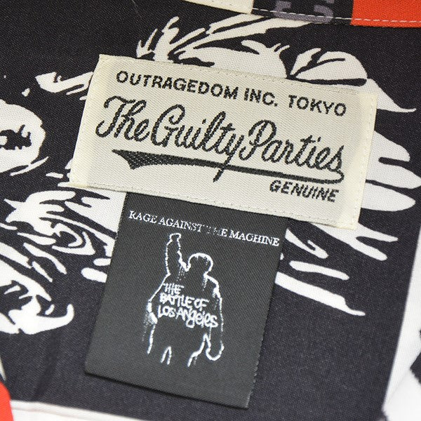 WACKO MARIA×RAGE AGAINST THE MACHINE HAWAIIAN SHIRT アロハシャツ ...