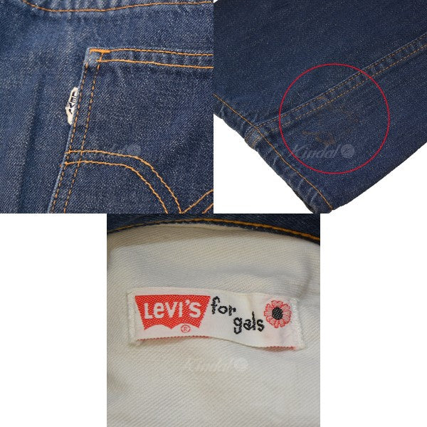 Levis for gals(リーバイス フォー ギャルズ) 白タブ BIG-E デニム 