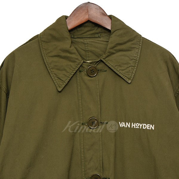 VAN HOYDEN(ヴァンホイデン) ARMY COAT　バックプリントアーミーコート