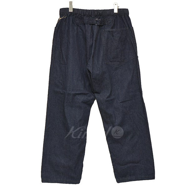 2024SS　E-Z ARMY NAVY PANTS 2　デニム　ネイビーパンツ