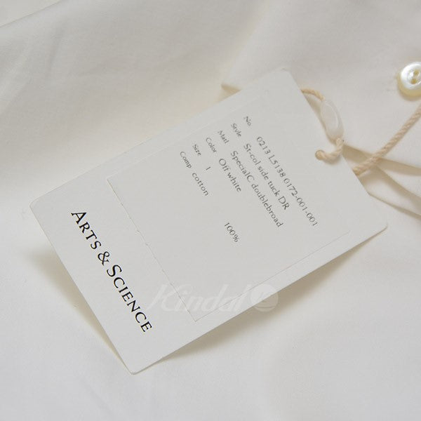 ARTS＆SCIENCE(アーツアンドサイエンス) Stand collar side tuck dress　スタンドカラーワンピース