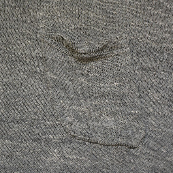 Visvim グレー ポロシャツ V字刺繍 visvim/COPA SHIRT S/S (OFFWHITE)