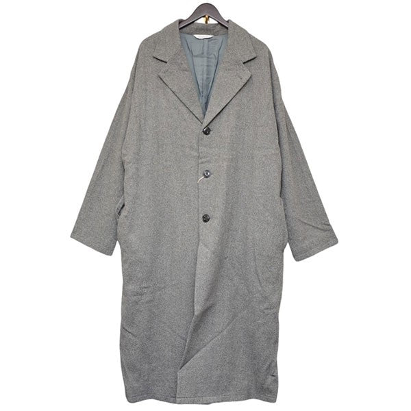 2022AW　Drawstring robe coat　ロングローブコート　0223-U1049-3047
