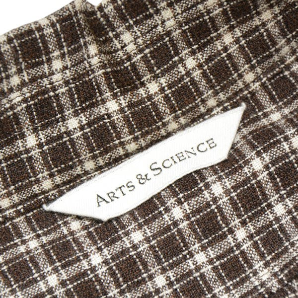 ARTS＆SCIENCE Trench shirt long チェック柄トレンチシャツコート 0223-U6155-3244 古着・中古-6枚目のアイテム画像