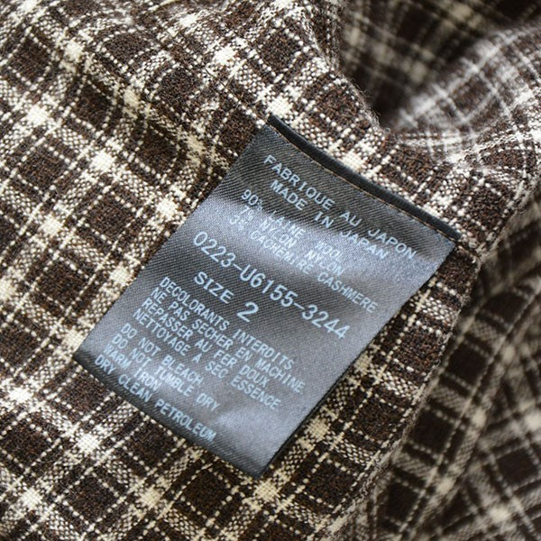 ARTS＆SCIENCE Trench shirt long チェック柄トレンチシャツコート 0223-U6155-3244 古着・中古-7枚目のアイテム画像