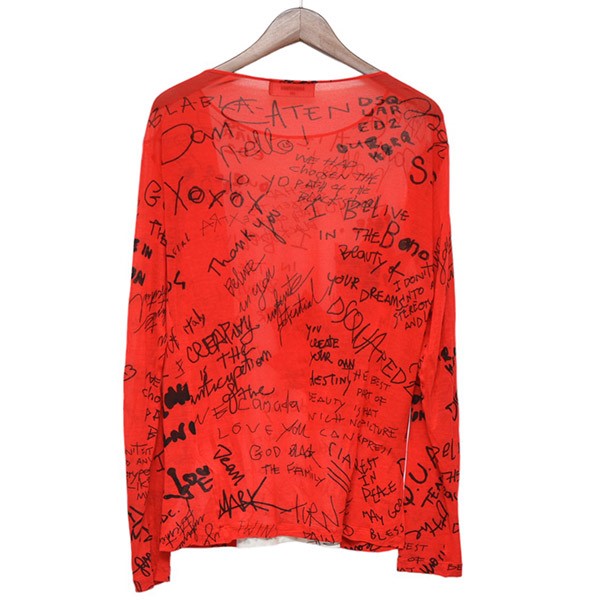 美品 DSQUARED2 ディースクエアード ロングスリーブ 長袖 クルーネック ロゴ ニット セーター S74HA1054 S17238 Sサイズ レッド メンズ レディース 古着 中古 DSQUARED2 - 美品 DSQUARED2 ディースクエアード ロングスリーブ