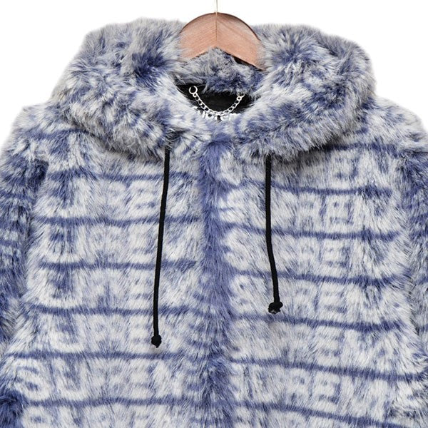 Supreme(シュプリーム) 2022SS Faux Fur Hooded Coat フォックスファーコート ブルー サイズ  M｜【公式】カインドオルオンライン ブランド古着・中古通販【kindal】