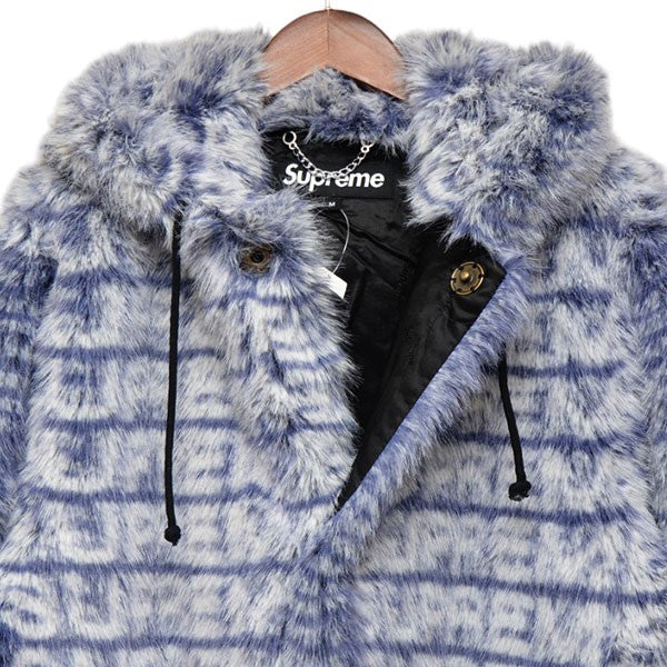 Supreme(シュプリーム) 2022SS Faux Fur Hooded Coat フォックスファーコート ブルー サイズ  M｜【公式】カインドオルオンライン ブランド古着・中古通販【kindal】