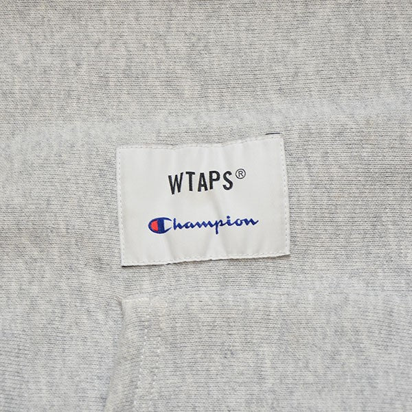 WTAPS×Champion 2021SS REVERSE WEAVE HOODED SWEATSHIRT リバースウィーブパーカー スウェット  C8-T109 C8-T109 ライトグレー サイズ M｜【公式】カインドオルオンライン ブランド古着・中古通販【kindal】