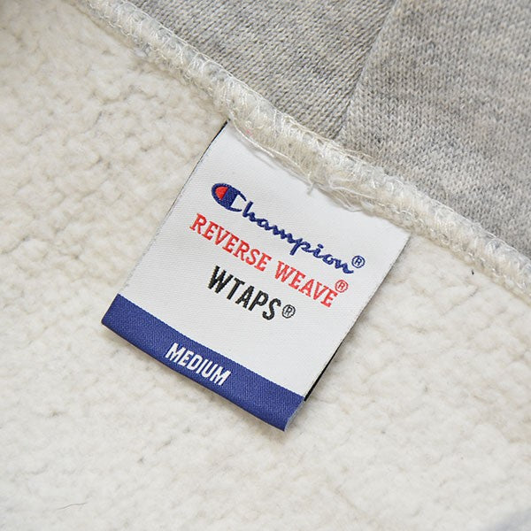 WTAPS×Champion 2021SS REVERSE WEAVE HOODED SWEATSHIRT リバースウィーブパーカー スウェット  C8-T109 C8-T109 ライトグレー サイズ M｜【公式】カインドオルオンライン ブランド古着・中古通販【kindal】