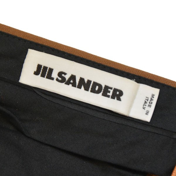 JIL SANDER(ジルサンダー) ワイドタックパンツ スラックス JSPN300600 JSPN300600 キャメル サイズ 34｜【公式】カインドオルオンライン  ブランド古着・中古通販【kindal】