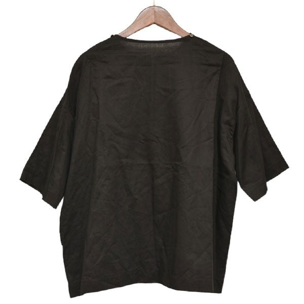 Shoulder Button Woven Tee　ショルダーボタンプルオーバーシャツ　Tシャツ　0231-L6225-1069
