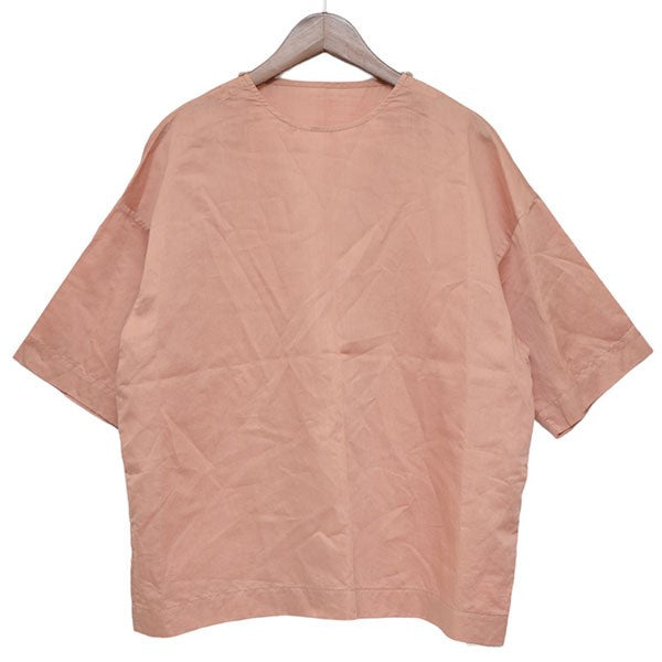 Shoulder button woven tee　ショルダーボタンプルオーバーシャツ　Tシャツ　0231-L6225-1070
