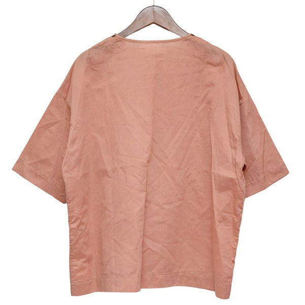 Shoulder button woven tee　ショルダーボタンプルオーバーシャツ　Tシャツ　0231-L6225-1070