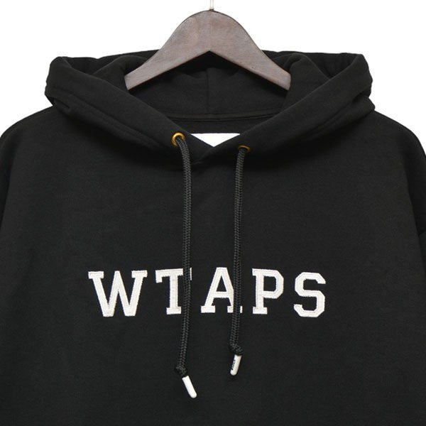 WTAPS(ダブルタップス) 2024SS　ACADEMY HOODY COTTON COLLEGE　プリントパーカー　スウェット　 241ATDT-CSM04