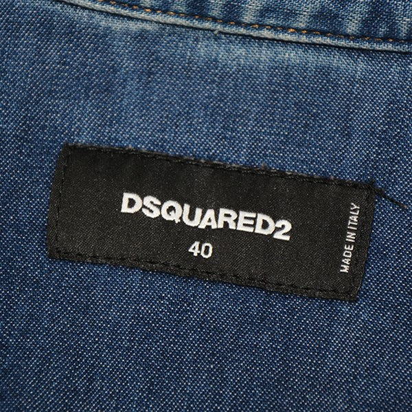 DSQUARED2(ディースクエアード) リペア加工デニムシャツ