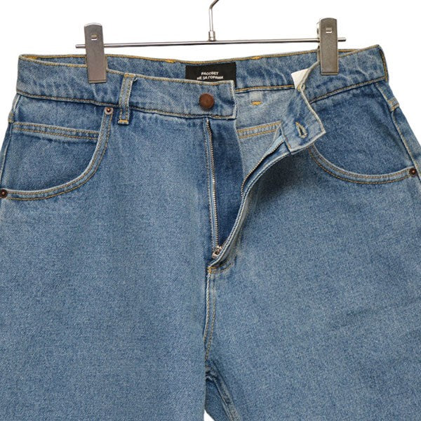 DENIM BAGGY SHORT PANTS　デニムバギーショートパンツ