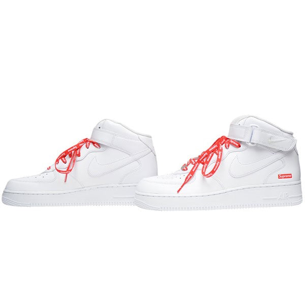 Supreme×NIKE AIR FORCE 1 MID SP ミドルカットスニーカー エアフォース1 FZ8784-100 FZ8784-100  ホワイト サイズ 27cm｜【公式】カインドオルオンライン ブランド古着・中古通販【kindal】