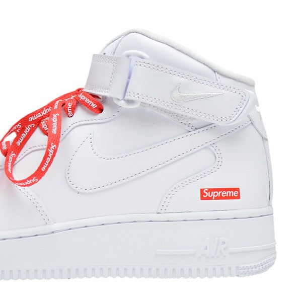 Supreme×NIKE AIR FORCE 1 MID SP ミドルカットスニーカー エアフォース1 FZ8784-100 FZ8784-100  ホワイト サイズ 27cm｜【公式】カインドオルオンライン ブランド古着・中古通販【kindal】