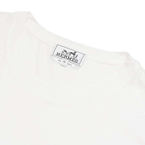 HERMES 裾H刺繍クルーネックTシャツ 古着・中古-3枚目のアイテム画像