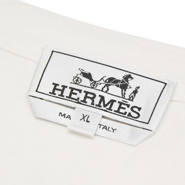 HERMES 裾H刺繍クルーネックTシャツ 古着・中古-6枚目のアイテム画像