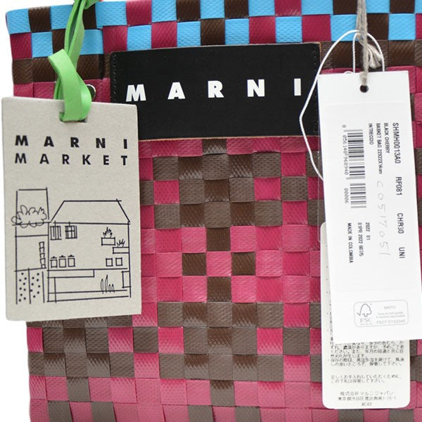 JERSEY HANDLE BASKET　かごバッグ　SHMH0013A0