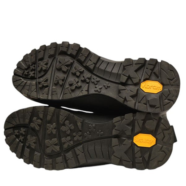 H CHUNKY SOLE BOOTS　Vibramソール　バックジップブーツ