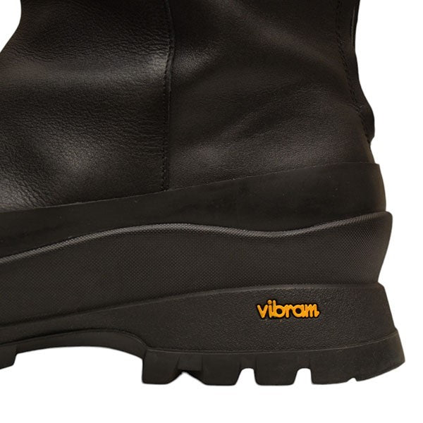 H CHUNKY SOLE BOOTS　Vibramソール　バックジップブーツ