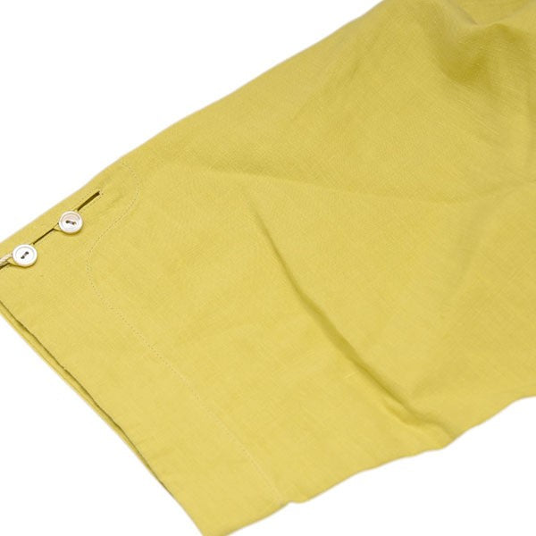 2023SS　Square bottom dress　ヘンプワンピース　0232-L5023-1096