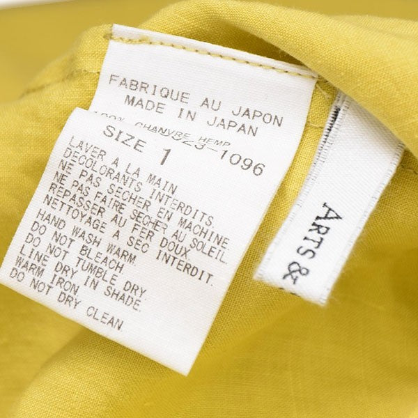 2023SS　Square bottom dress　ヘンプワンピース　0232-L5023-1096