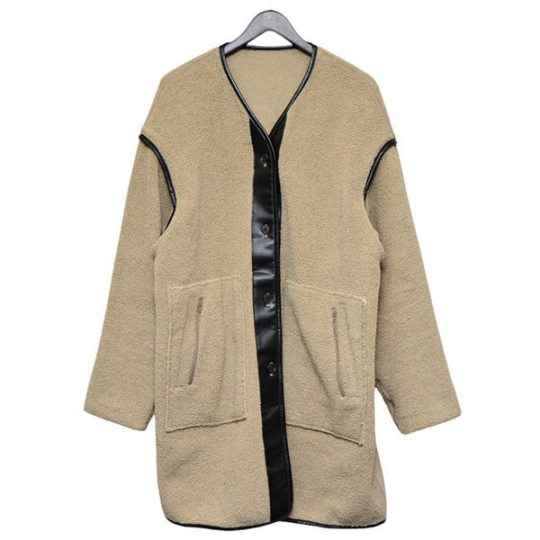 REVERSIBLE BOA COAT　リバーシブルボアコート　YK19AW0055C