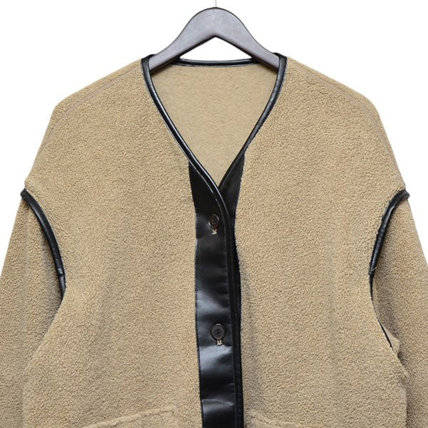 REVERSIBLE BOA COAT　リバーシブルボアコート　YK19AW0055C